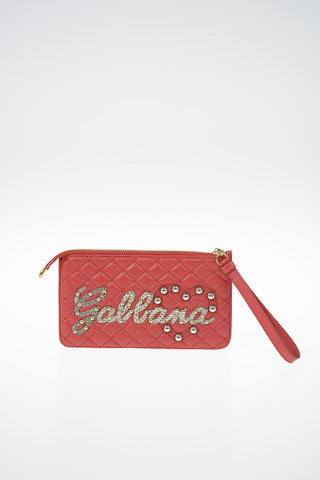 Leather Studded Wallet with Ayers Details