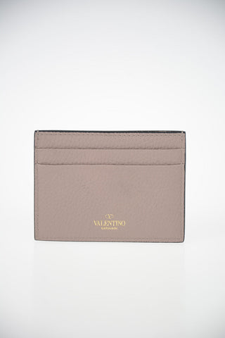 GARAVANI Leather Studded Card Holder