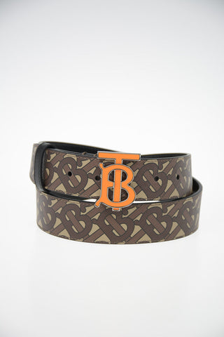 40mm Faux Leather Printed Belt