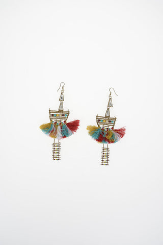 Gipsy Earrings with Pendant