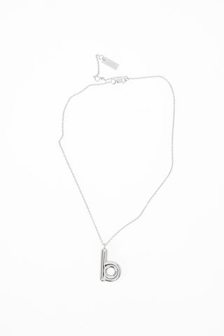 Necklace with Letter D Pendant