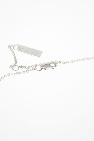 Necklace with Letter D Pendant