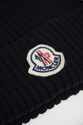 Cappello beanie in Lana Vergine a Costine