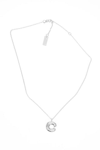 Necklace with Letter C Pendant
