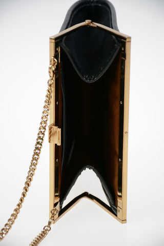 Chenille Pochette with Strass