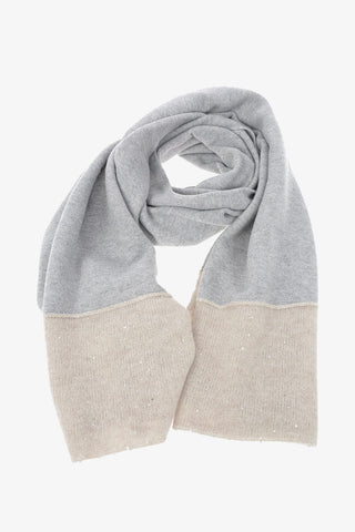 Virgin Wool Scarf with Sequins