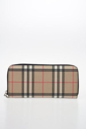 Faux Leather Tartan Wallet