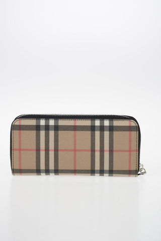 Faux Leather Tartan Wallet