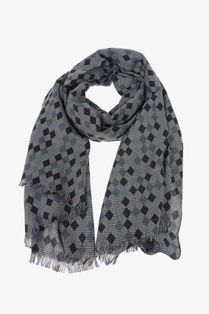 Cashemere and Silk Printed Scarf