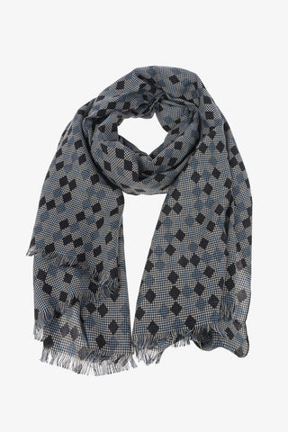 Cashemere and Silk Printed Scarf