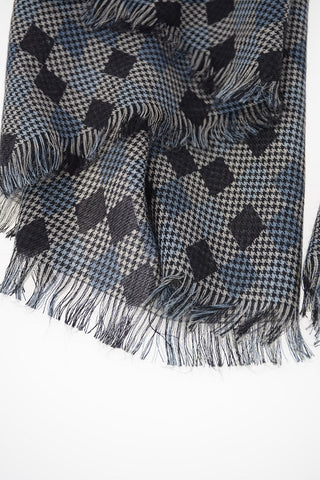 Cashemere and Silk Printed Scarf