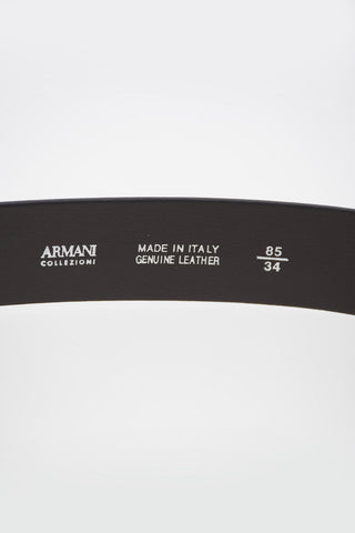COLLEZIONI 30mm Leather Belt