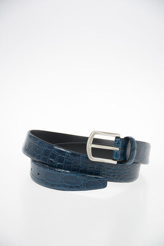 30mm crocodile leather Belt