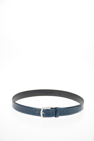 30mm crocodile leather Belt
