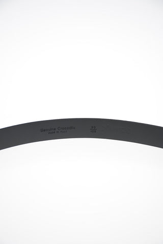 30mm crocodile leather Belt