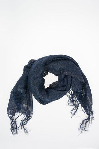 fringed lurex REXY Scarf