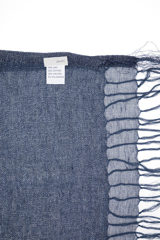 fringed lurex REXY Scarf