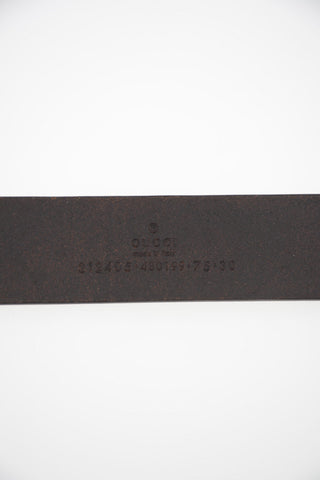 30mm Leather Belt