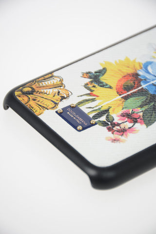 floral-print leather Iphone 6/6s/7/8Plus Cover