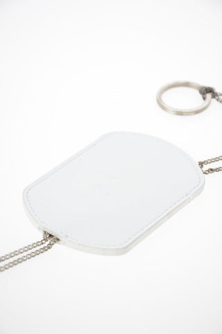 MM11 leather Neckce Keyring