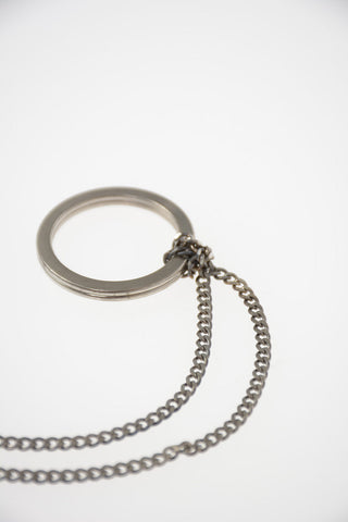 MM11 leather Neckce Keyring