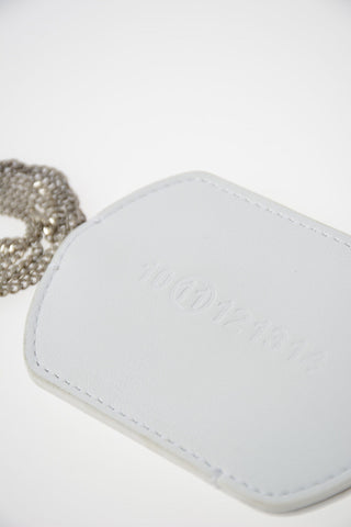 MM11 leather Neckce Keyring