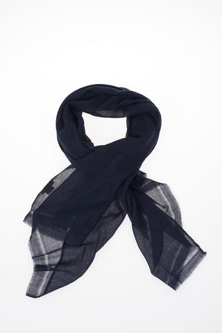 fringed cashmere DIAMOND Scarf