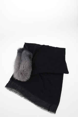 cashmere real fur Cape