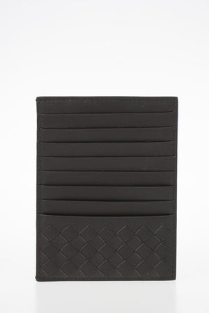 braided Leather Card Holder