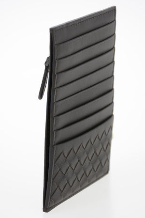 braided Leather Card Holder