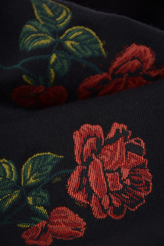 fringed embroidered Scarf