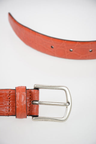 30mm crocodile leather Belt