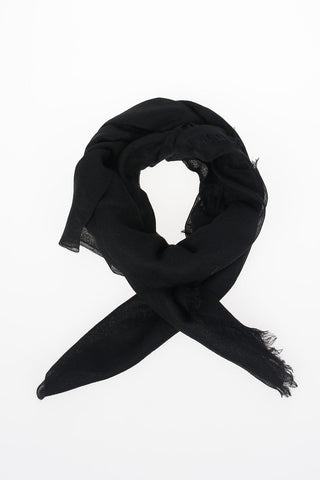 fringed cashmere NANNA Scarf