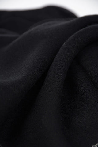 Sciarpa NANNA con frange in cashmere
