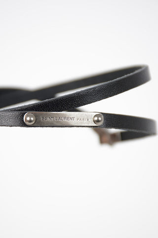 Leather bracelet