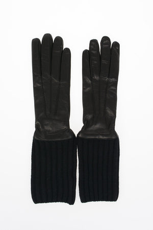 leather and Cashmere applications Gloves