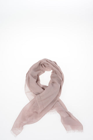 Sciarpa DIAMOND con frange in cashmere