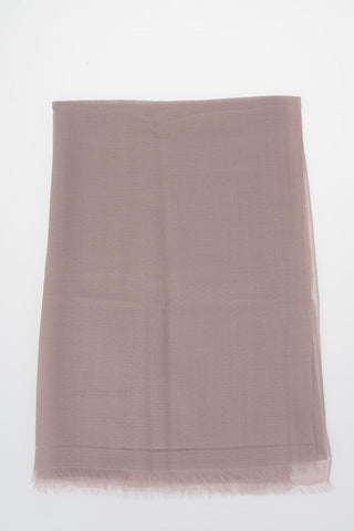 Sciarpa DIAMOND con frange in cashmere