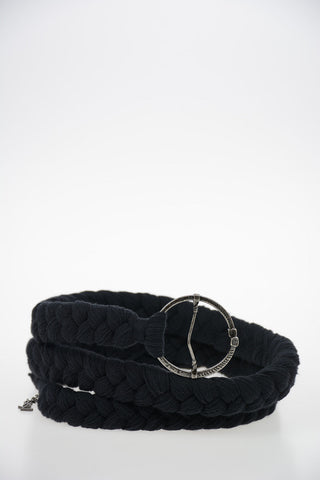 30mm Fringed Fabric Belt