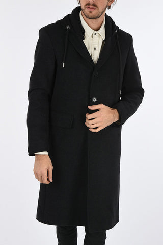 Hooded W-DEXTY Chesterfield Coat