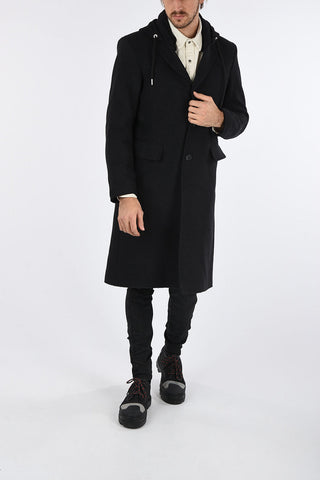 Hooded W-DEXTY Chesterfield Coat