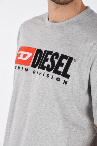 T-shirt T-JUST-DIVISION Girocollo con Logo