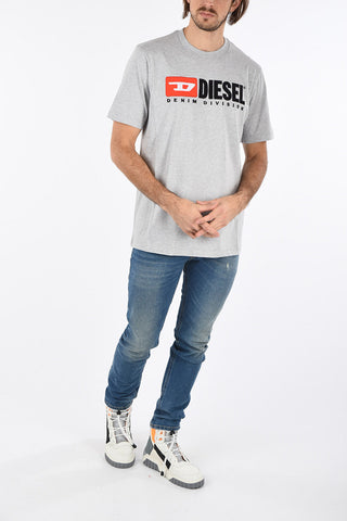 T-shirt T-JUST-DIVISION Girocollo con Logo