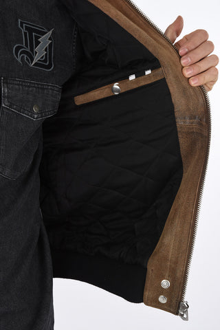 Leather L-OIUKIRO Jacket