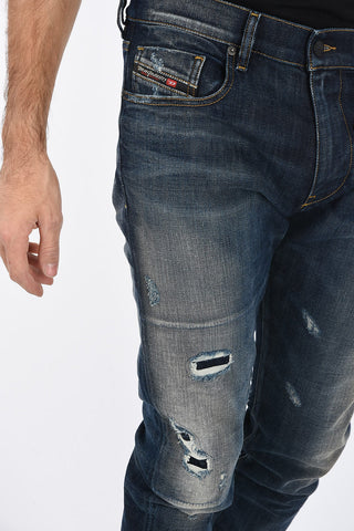 16cm Stone Washed D-STRUKT Jeans L32