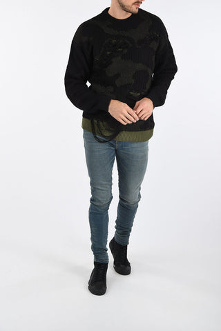 Distressed K-MUSCHIO Sweater
