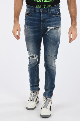 15cm Distressed D-VIDER Jeans L32