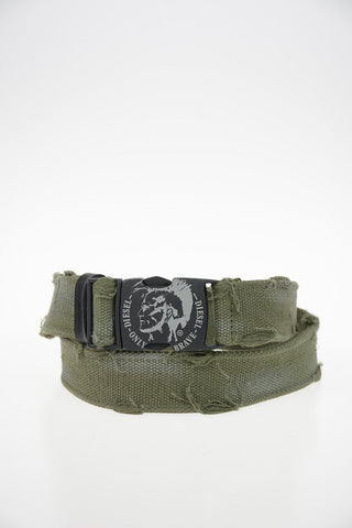 40mm Fabric B-ADIA Belt with Leather Insert