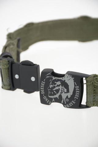 40mm Fabric B-ADIA Belt with Leather Insert