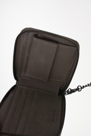 Leather GRANZE ZIPPY HIRESH S WITH CHAIN Wallet